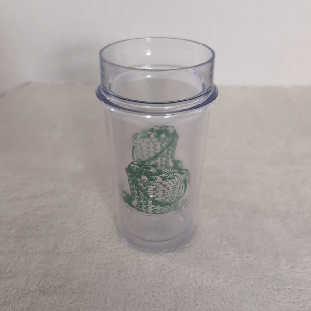 Thermo-Serv 16 oz. Insulated Tumbler - Longaberger Apple Basket (green)